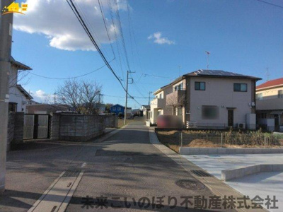 【前面道路含む現地写真】 | HeartfurlTown伊奈町西小針1丁目F号棟