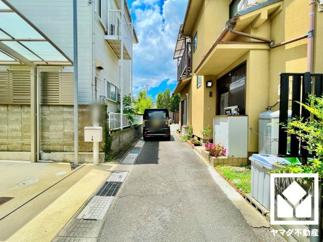 久御山町林中垣内の前面道路含む現地写真