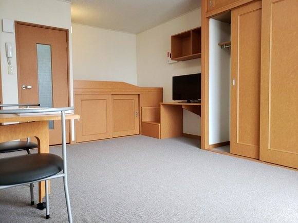 レオパレスＳＳの寝室