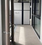 ブランズタワー大阪本町のバルコニー