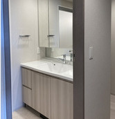 ブランズタワー大阪本町の洗面所