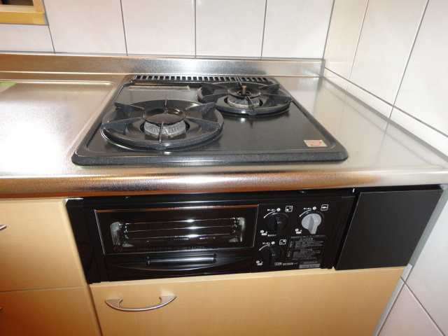 フレッシュパレス堀越のその他|２口ガンコンロ