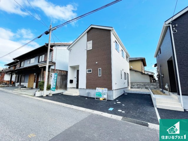 大津市坂本　第33期　新築一戸建ての外観|安心の10年保証！外観を美しく保ち、雨水で汚れを落とします！気になることがありましたら、お気軽にお問い合わせください！