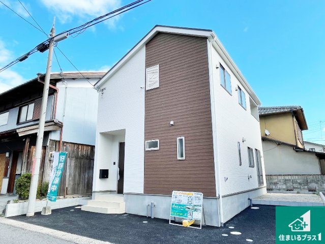 大津市坂本　第33期　新築一戸建ての外観|安心の10年保証！外観を美しく保ち、雨水で汚れを落とします！気になることがありましたら、お気軽にお問い合わせください！