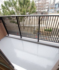 天満橋ケルスコートParkViewのバルコニー