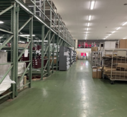 船橋市大穴南３丁目の倉庫の内装