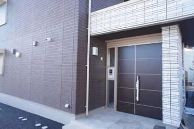 【その他共用部分】 | Casa felice　シャーメゾン | 共用玄関オートロック。防犯カメラ付！