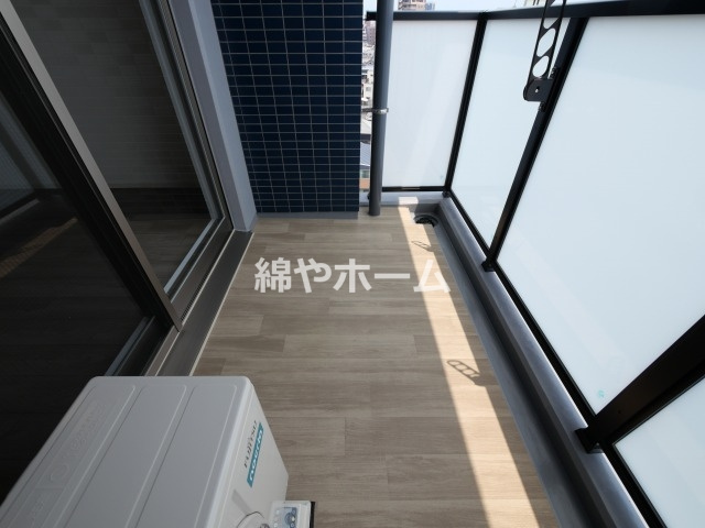 プレサンス東小橋エレディータ のバルコニー|落ち着いた時間を過ごせるバルコニーです