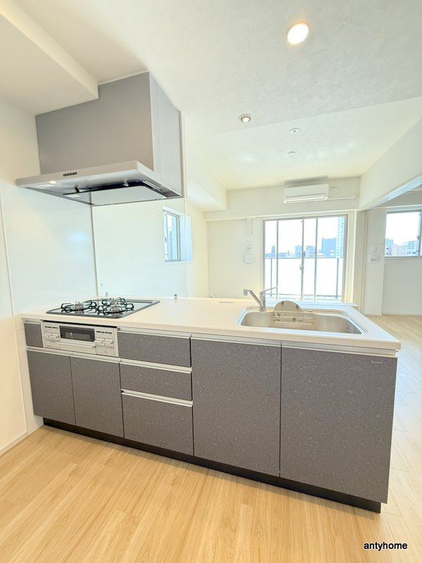 スプランディッド城東関目　仲介手数料無料のキッチン