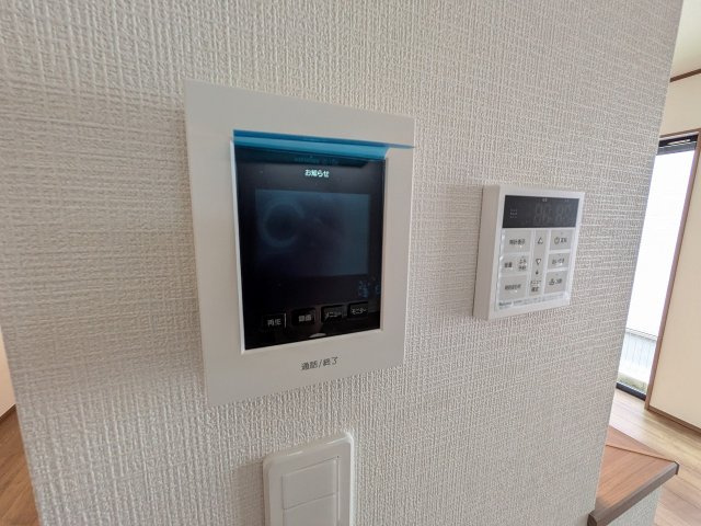 八王子市　大和田町　新築一戸建て　６期のセキュリティ|～TVモニター付インターホン　訪問者の確認に便利です～