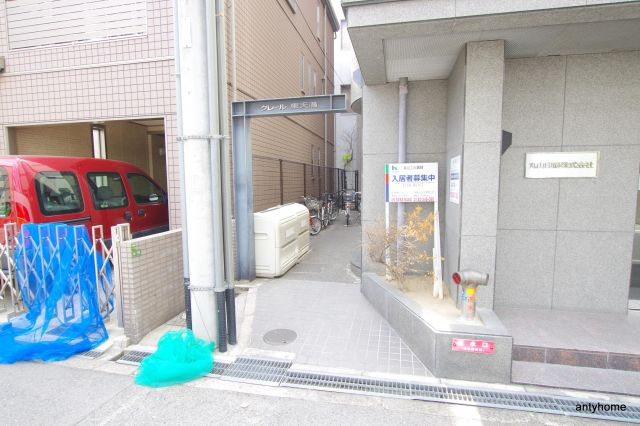 クレール東天満　仲介手数料無料のエントランス
