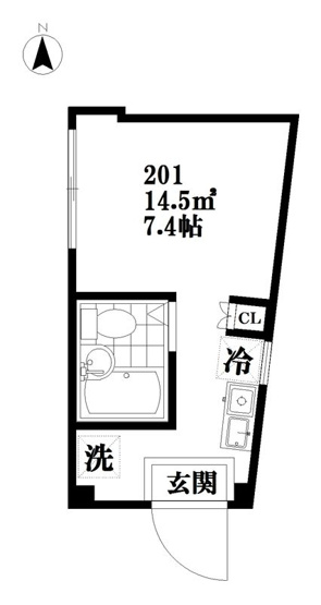 【間取り】 | リプロン大森８