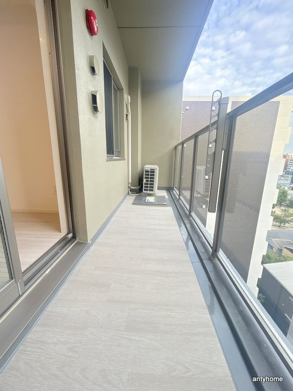 LAZO内久宝寺　仲介手数料無料のバルコニー