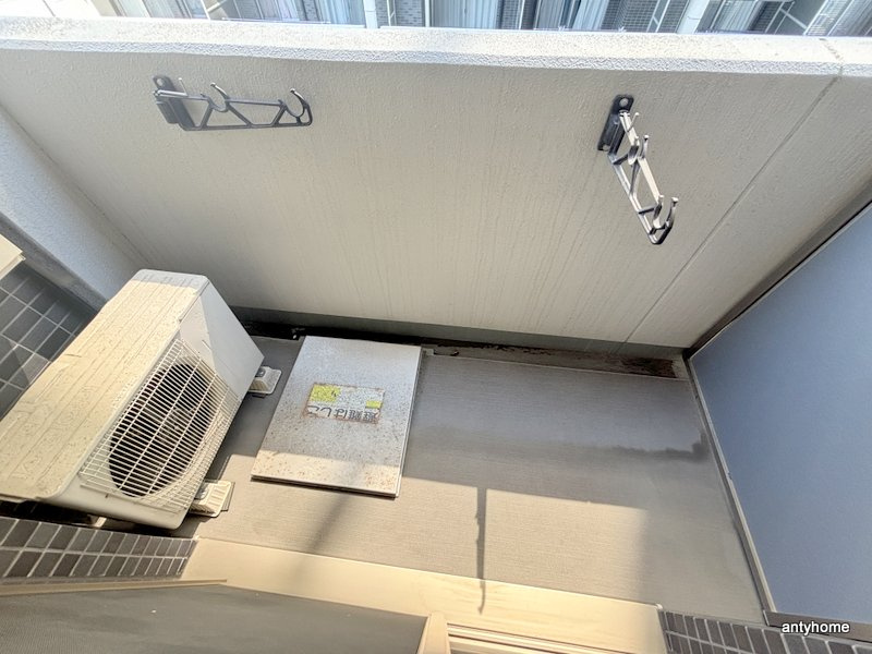 プレサンス松屋町駅前　仲介手数料無料のバルコニー