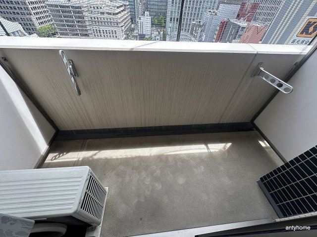ユーレジデンス淀屋橋　仲介手数料無料のバルコニー