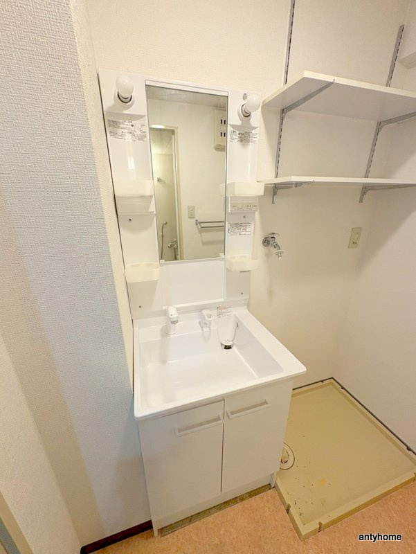 フレアコート京橋　仲介手数料無料の洗面所