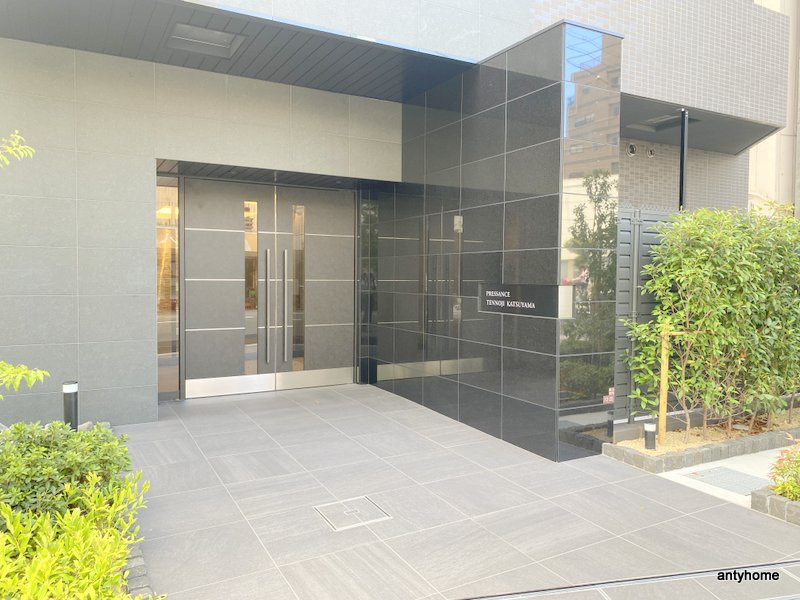 プレサンス天王寺 勝山　仲介手数料無料のエントランス