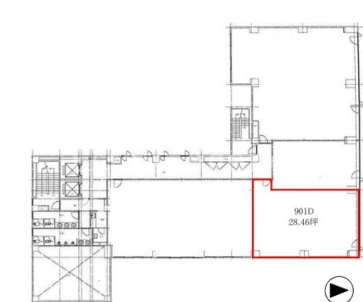 LUCID　SQUARE　SEMBAの区画図