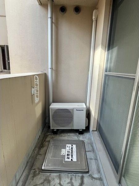 ディアコートセンバのバルコニー