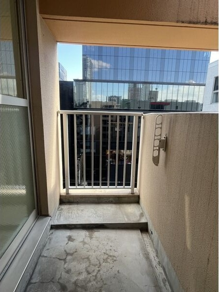 ディアコートセンバのバルコニー