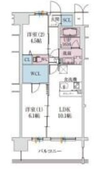 【間取り】 | スプランディッド梅田グランノース