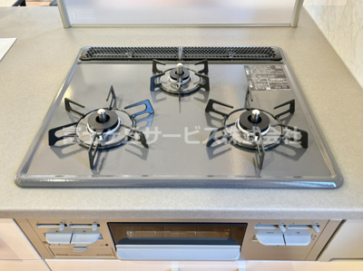 【その他】 | 裾野市茶畑 2期 新築一戸建て | 3口コンロです