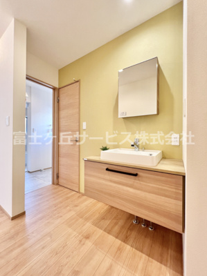 【独立洗面台】 | 裾野市茶畑 2期 新築一戸建て | 独立洗面台です