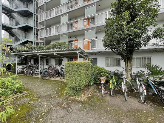 シャトー・レ・セルズィエールの駐車場