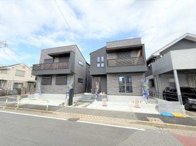 【外観】 | 【仲介手数料２１０万円が無料！！】■耐震等級最高評価■省令準耐火構造 | 【諸費用２１０万円ＯＦＦです！！】
■耐震性など最高評価
■省令準耐火構造
■省エネ性能ラベル
■オシャレでタフな新築です。
■内覧可能