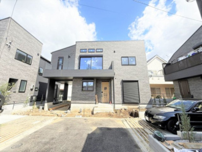 【外観】 | 【仲介手数料２１０万円が無料！！】■耐震等級最高評価■省令準耐火構造 | 【諸費用が「２１０万円ＯＦＦ」キャンペーン！！】
■外観写真２号棟
■大人のアーバンデザイン
■省令準耐火の高レベル建築
■ＺＥＨ水準
■内覧可能