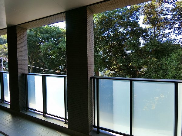 港区三田２丁目の賃貸マンションのその他|バルコニー