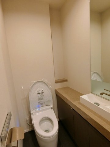 港区三田２丁目の賃貸マンションのその他|トイレ
