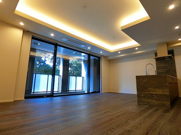 港区三田２丁目の賃貸マンションのその他|リビング