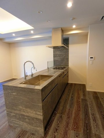 港区三田２丁目の賃貸マンションのキッチン