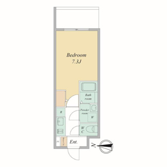 【間取り】 | エスリードレジデンス大阪谷町ザ・マークス | エスリードレジデンス大阪谷町ザ・マークス　間取り