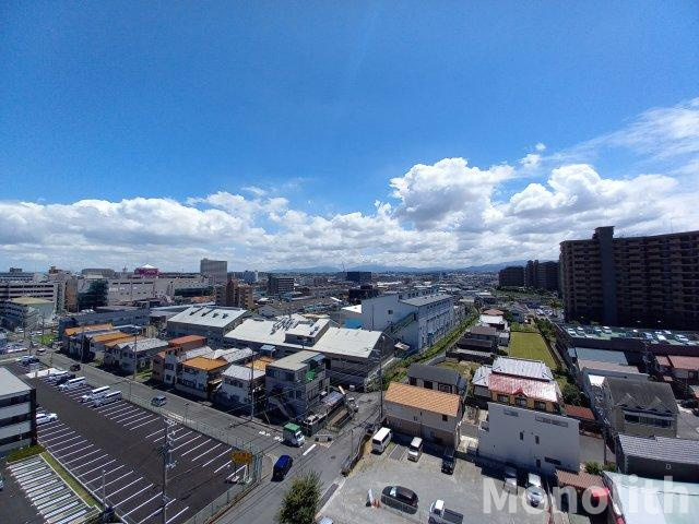 パルティール小柴のバルコニー