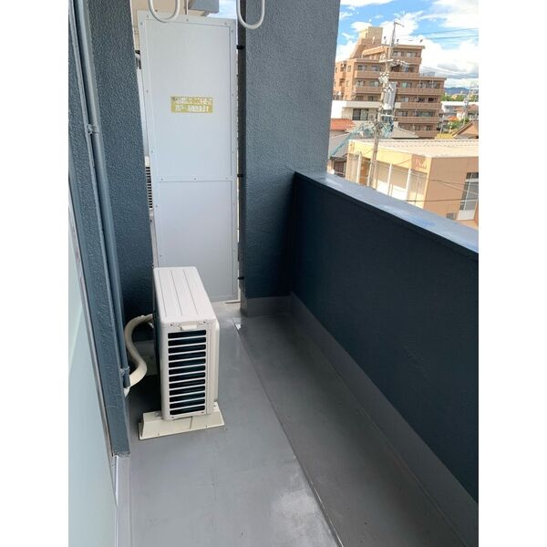 中央通パレスハイツのバルコニー