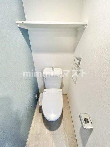 Alivis福島海老江のトイレ