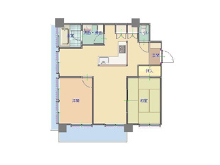 ル・シャトー真砂の間取り