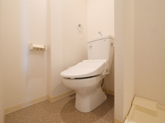 【トイレ】 | PARK HILLS 都島 Noble | 落ち着いた空間のトイレです
