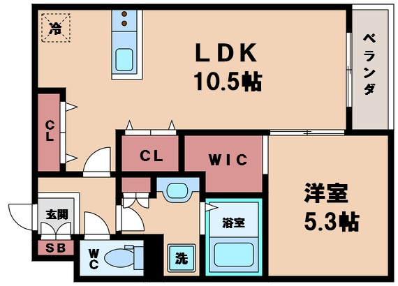 【間取り】 | ジュネス西田辺