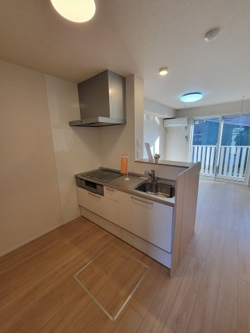 エバーグリーンのキッチン