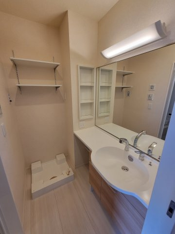 エバーグリーンの洗面所