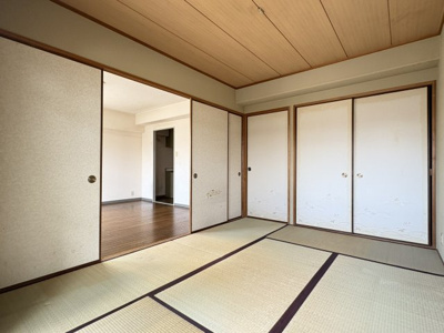 【和室】 | リュミエール鶴田 | 明るい和室です