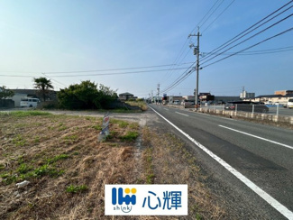 【前面道路含む現地写真】 | 宇部市大字妻崎開作土地　648坪 | 現地(2025年7月8日撮影）