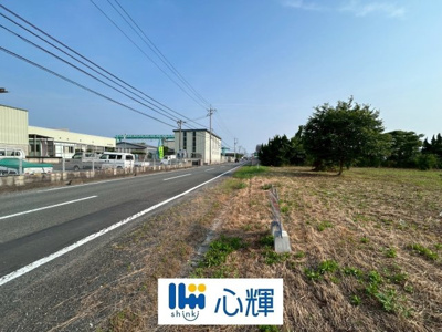 【前面道路含む現地写真】 | 宇部市大字妻崎開作土地　648坪 | 現地(2025年7月8日撮影）