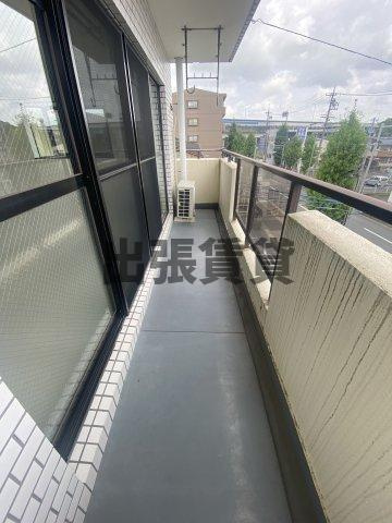 仲介手数料0円！メゾンKのバルコニー