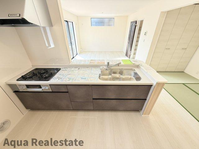 リーブルガーデン丸亀市津森町第三の前面道路含む現地写真|前面道路含む現地写真です