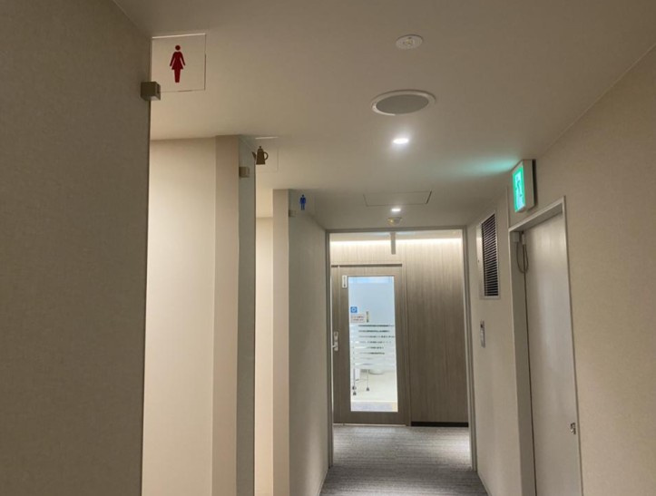 LUCID SQUARE UMEDAのトイレ