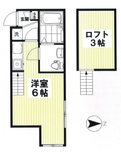 【間取り】 | 横浜市南区南太田２丁目の一棟売りアパート